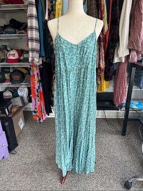 Festival Ready NATURAL LIFE Aqua Floral Romper